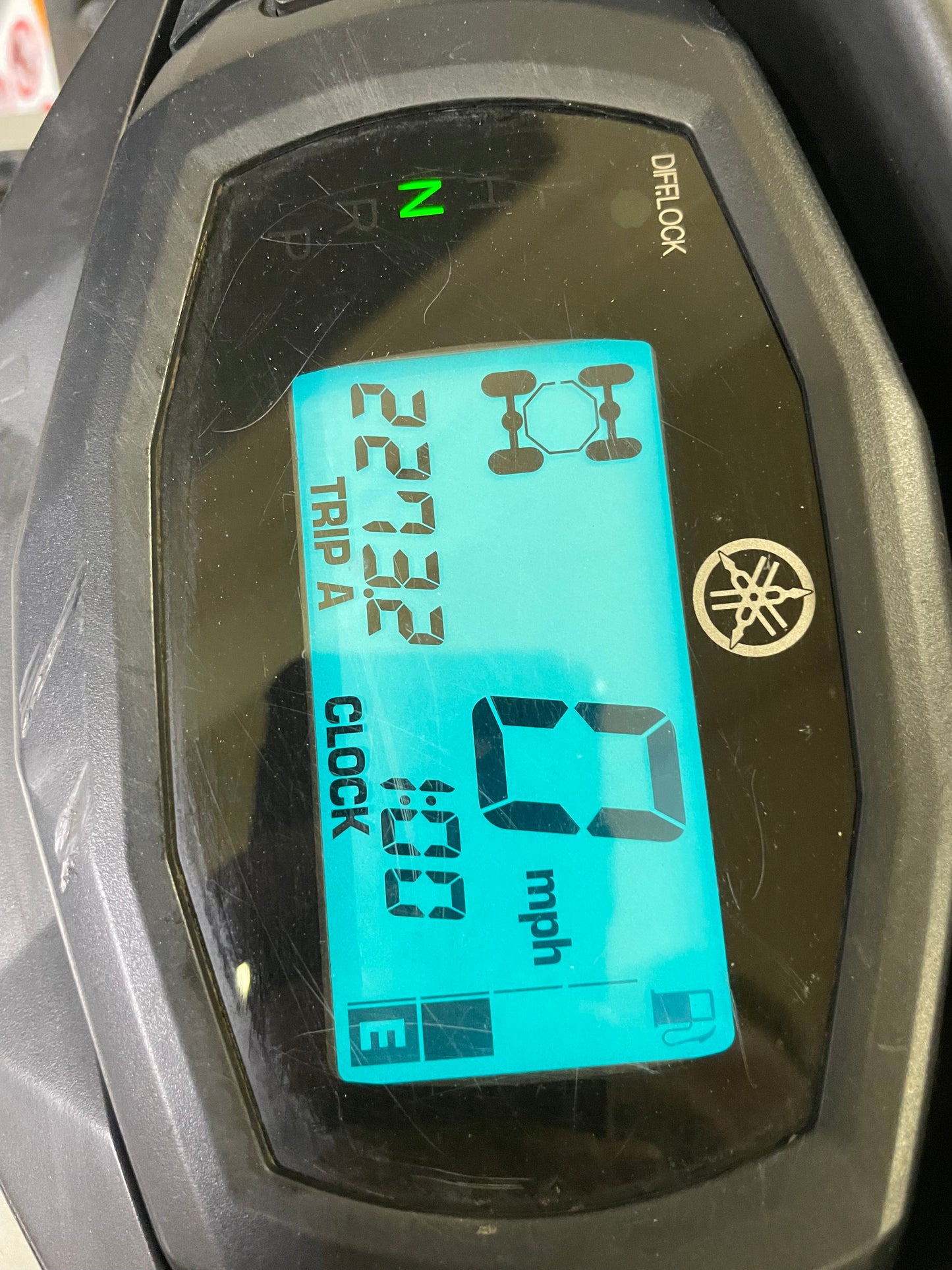 Yamaha Grizzly 700 2016 Speedo clocks / dash