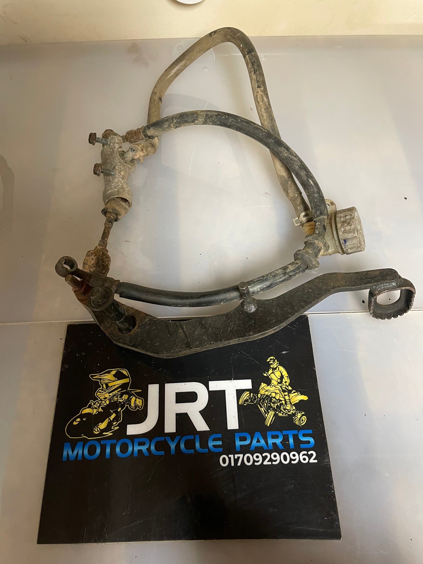 Suzuki LTZ400 rear brake pedal & master