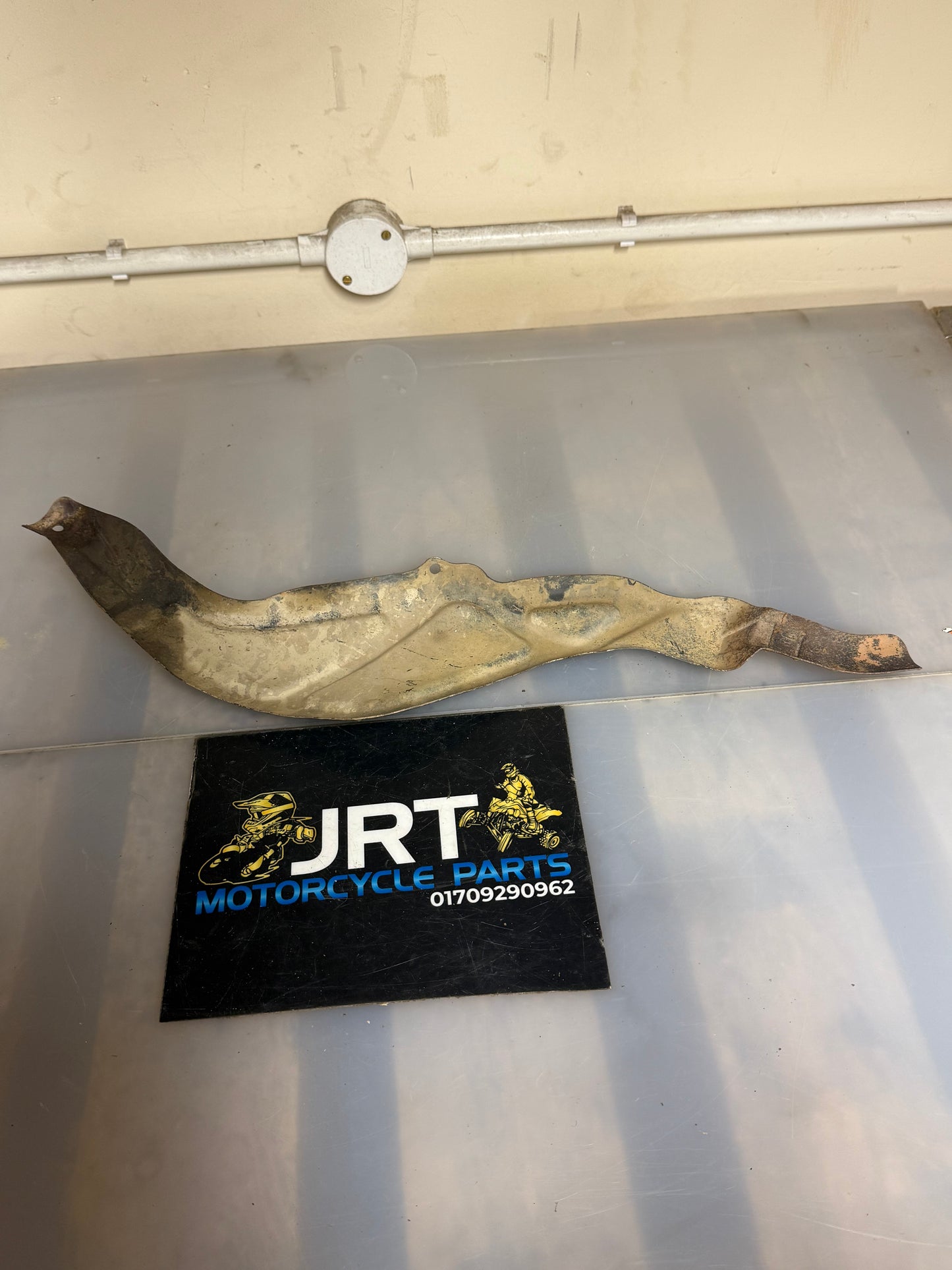 Can am renegade 800 2010 exhaust heat shield