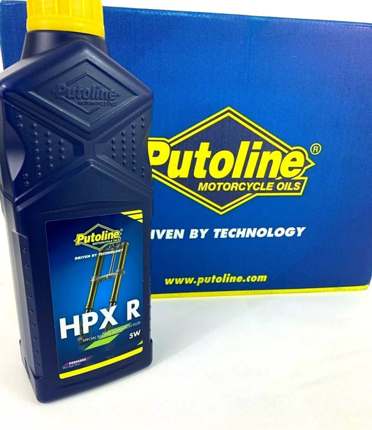 Putoline HPX R 5 W Premier Synthetic Motorcycle Motorbike MX Fork Oil - 1L