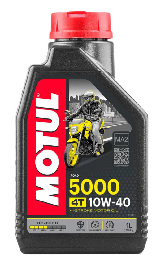 Motul 5000 10w40 4T Semi Synthetic 1 Litre