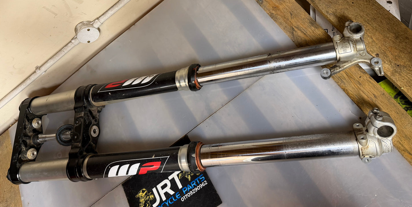 KTM SXF 350 2017 forks and clamps