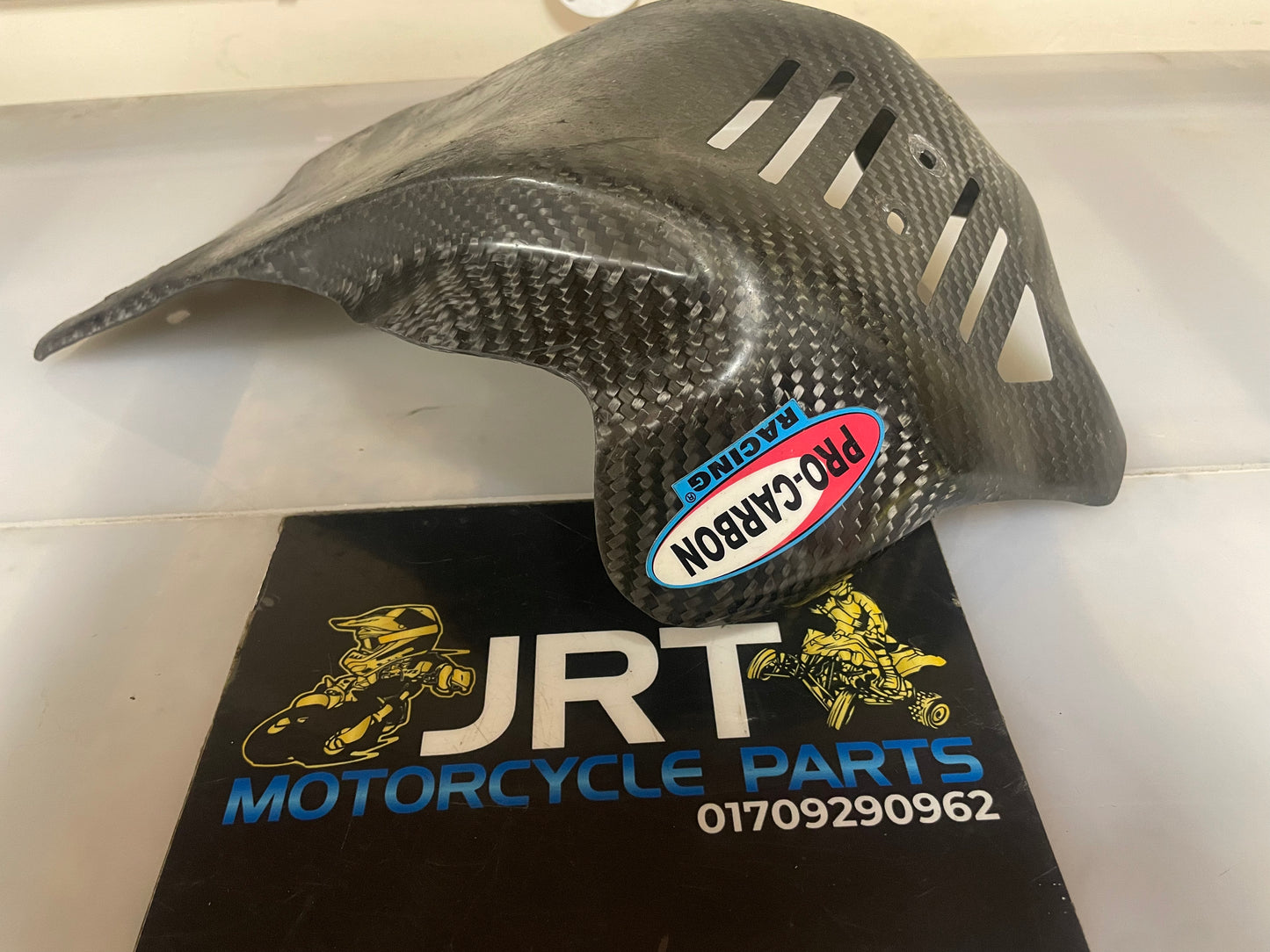 Kawasaki KXF250 KXF 250 bash guard pro carbon 2011