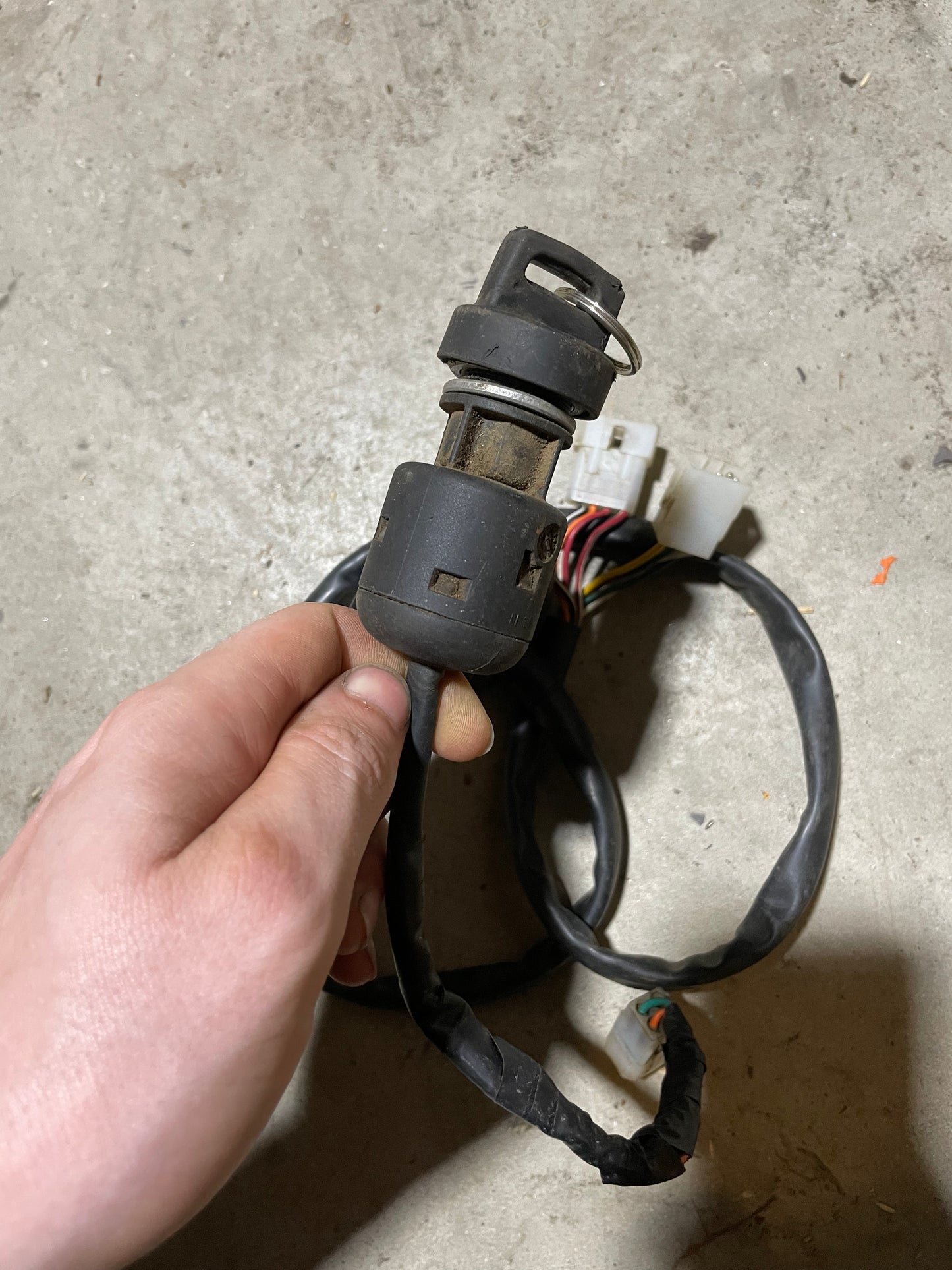 KTM XC 450 ignition switch & left handle bar switch