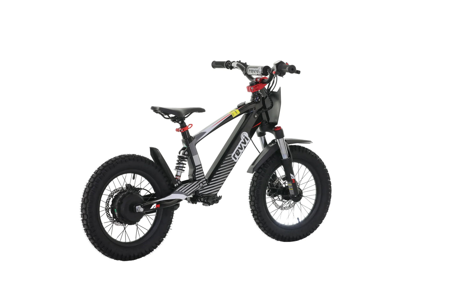 Revvi 16XL electric balance bike BLACK