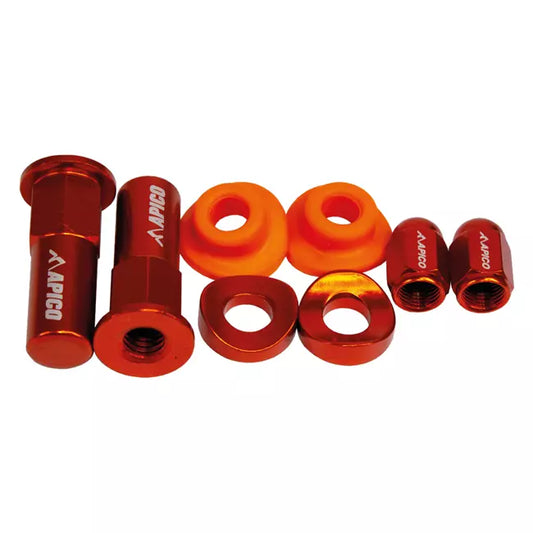 Apico Factory Wheel Bling Pack (Orange)