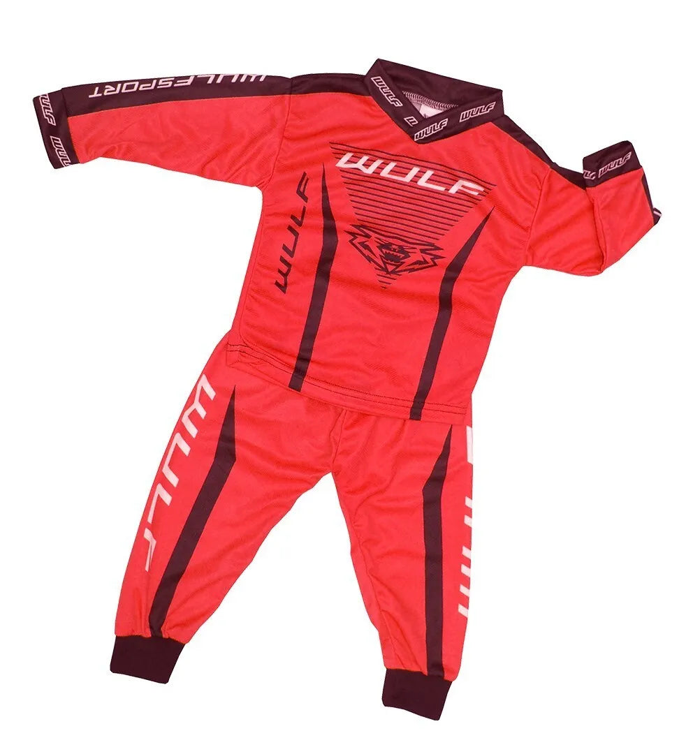 Wulfsport Liner toddler set motocross off road kit RED-BLUE-PINK