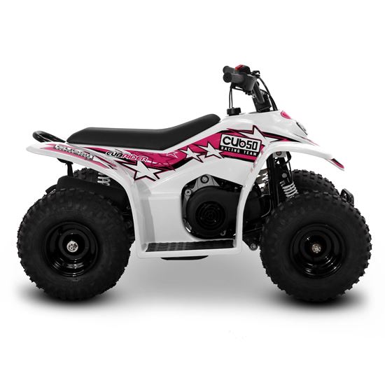 SMC Cub50 50cc Pink Kids Quad Bike