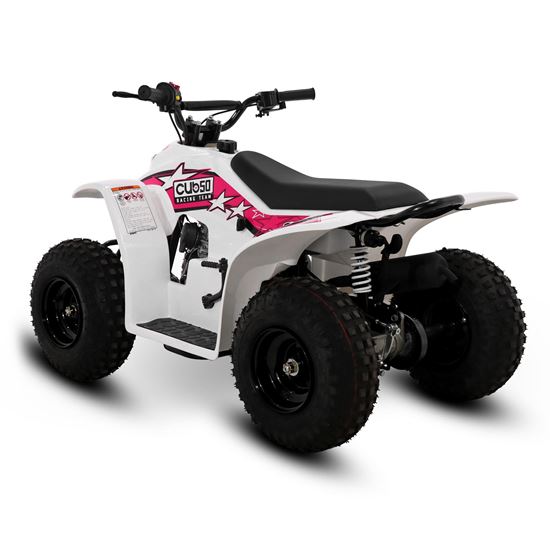 SMC Cub50 50cc Pink Kids Quad Bike