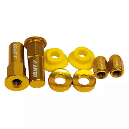 Apico Factory Wheel Bling Pack (YELLOW)