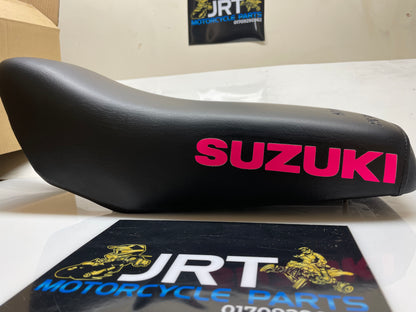 Suzuki LT50 complete seat Black pink logo