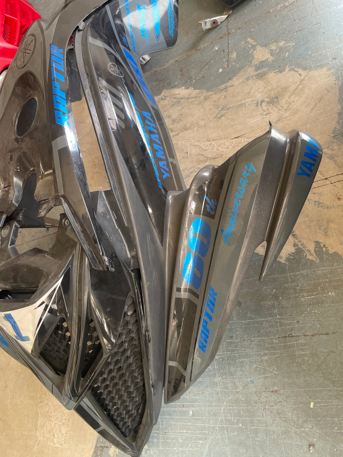 Yamaha Raptor 700 2011 plastics pannel kit