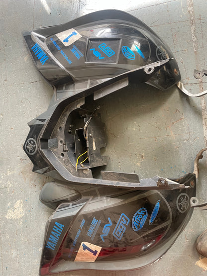 Yamaha Raptor 700 2011 plastics pannel kit