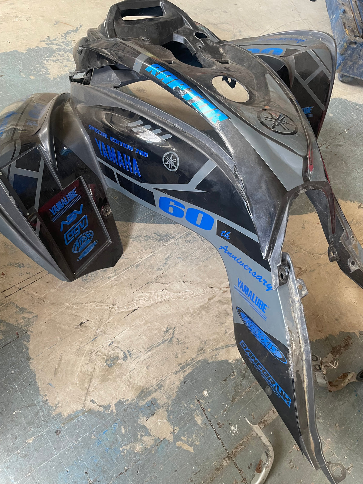Yamaha Raptor 700 2011 plastics pannel kit