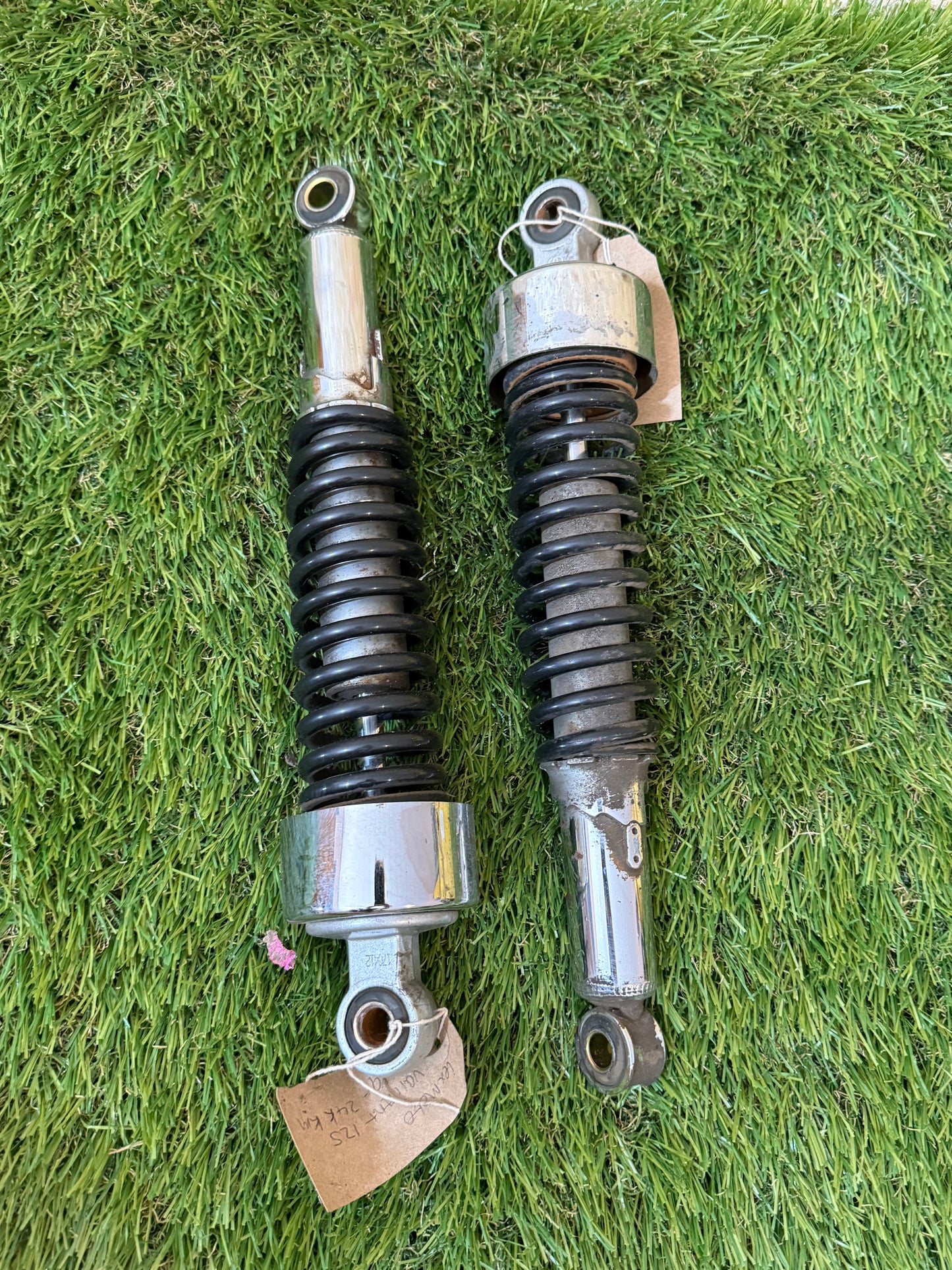 Lexmoto valiant 125 2019-24k km rear suspension shocks