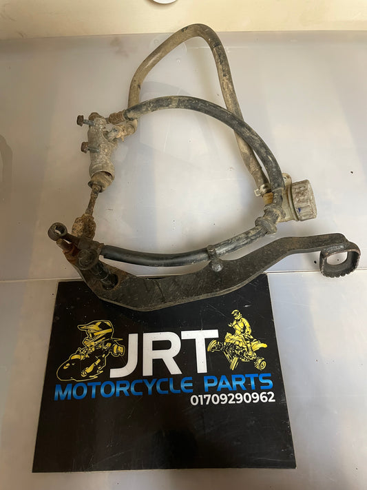 Suzuki LTZ400 rear brake pedal & master