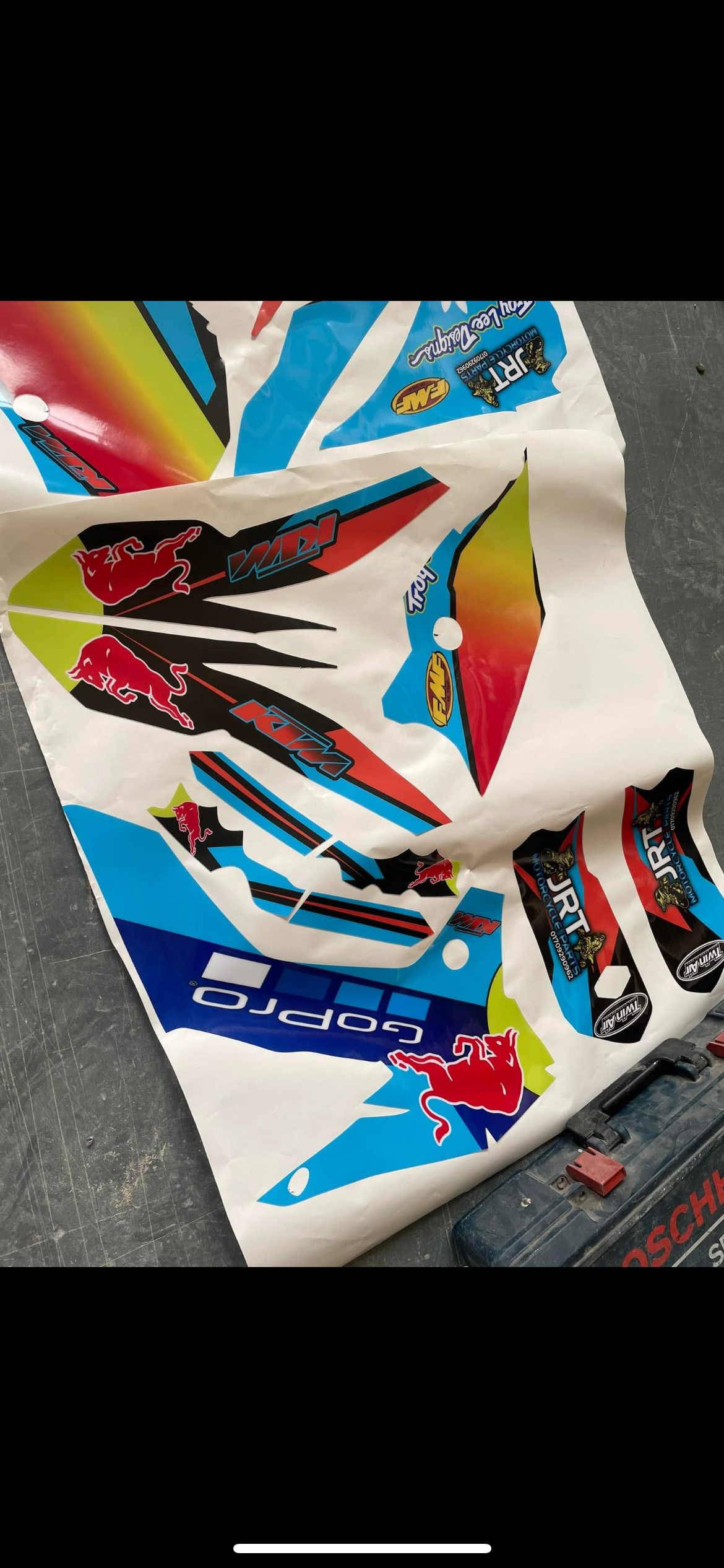 Ktm sx85 2013-2017 graphics kit
