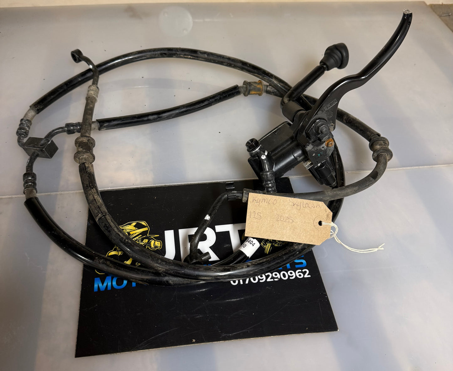 Kymco skyteam 125 rear brake master cylinder & hoses