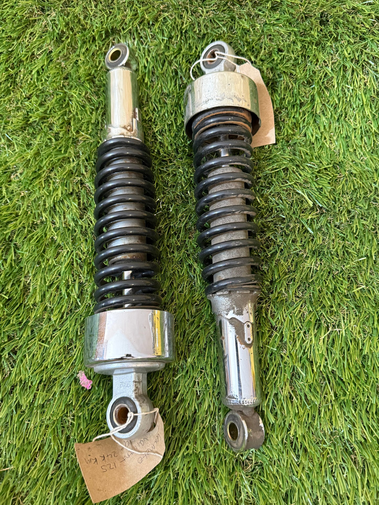 Lexmoto valiant 125 2019-24k km rear suspension shocks