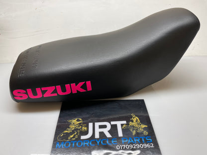 Suzuki LT50 complete seat Black pink logo