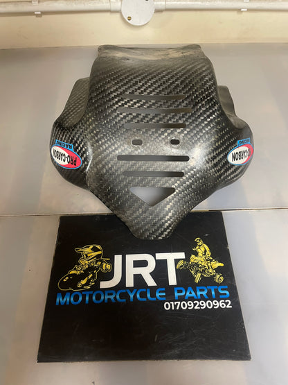 Kawasaki KXF250 KXF 250 bash guard pro carbon 2011