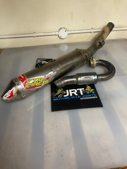 Kawasaki KXF250 kxf 250 pro circuit exhaust 2011