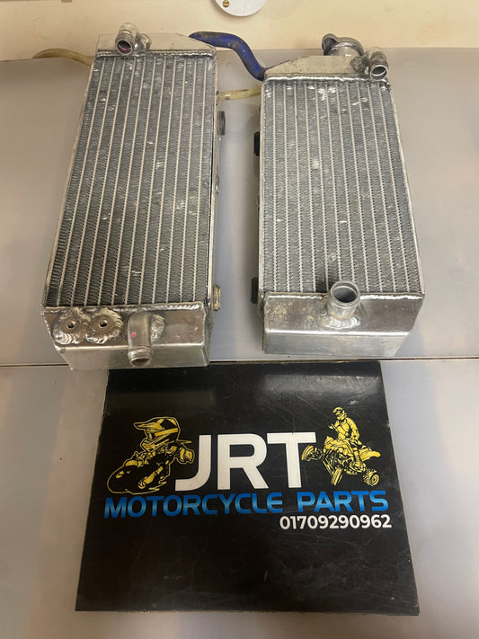 Kawasaki KXF250 KXF 250 radiators 2011