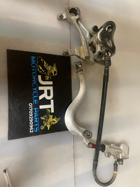Kawasaki KXF250 KXF 250 2011 rear brake complete