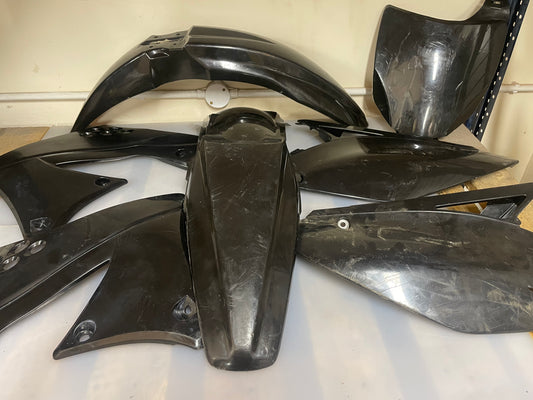Kawasaki KXF 250 2011 plastic kit black