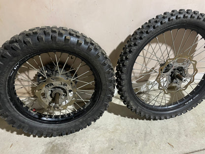 Gasgas EC 250 2010 wheel set front & rear ec250