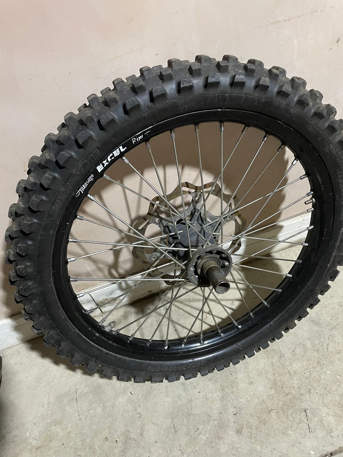 Gasgas EC 250 2010 wheel set front & rear ec250