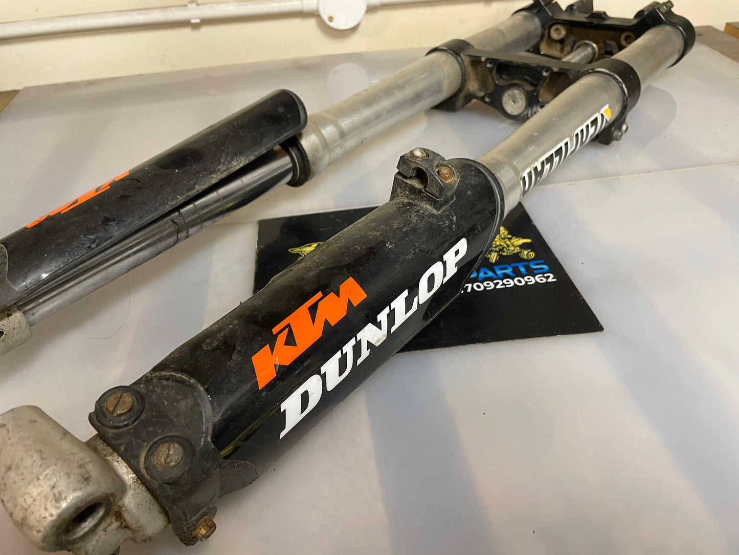 KTM SX 65 forks & clamps 2007 sx65