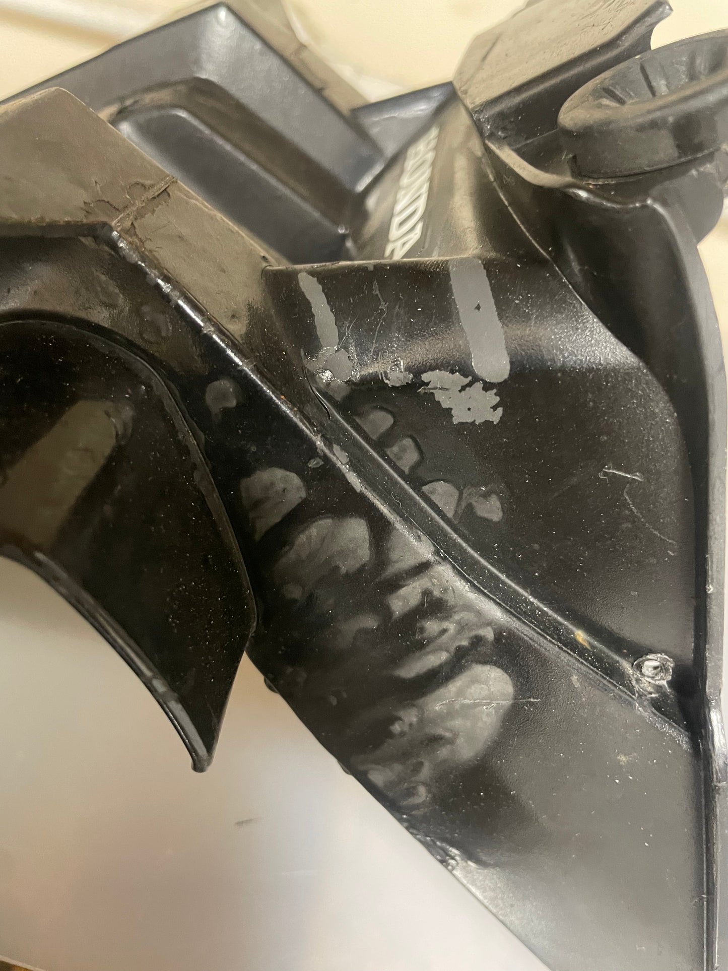 Honda CBF125 2009 rear mudguard / plate holder CBF 125