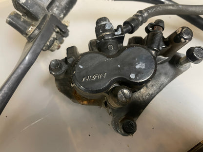 Honda CBF125 front brake CBF 125 2009