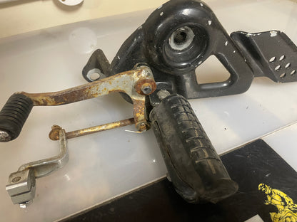 Honda CBF125 left foot peg gear lever CBF 125 2009