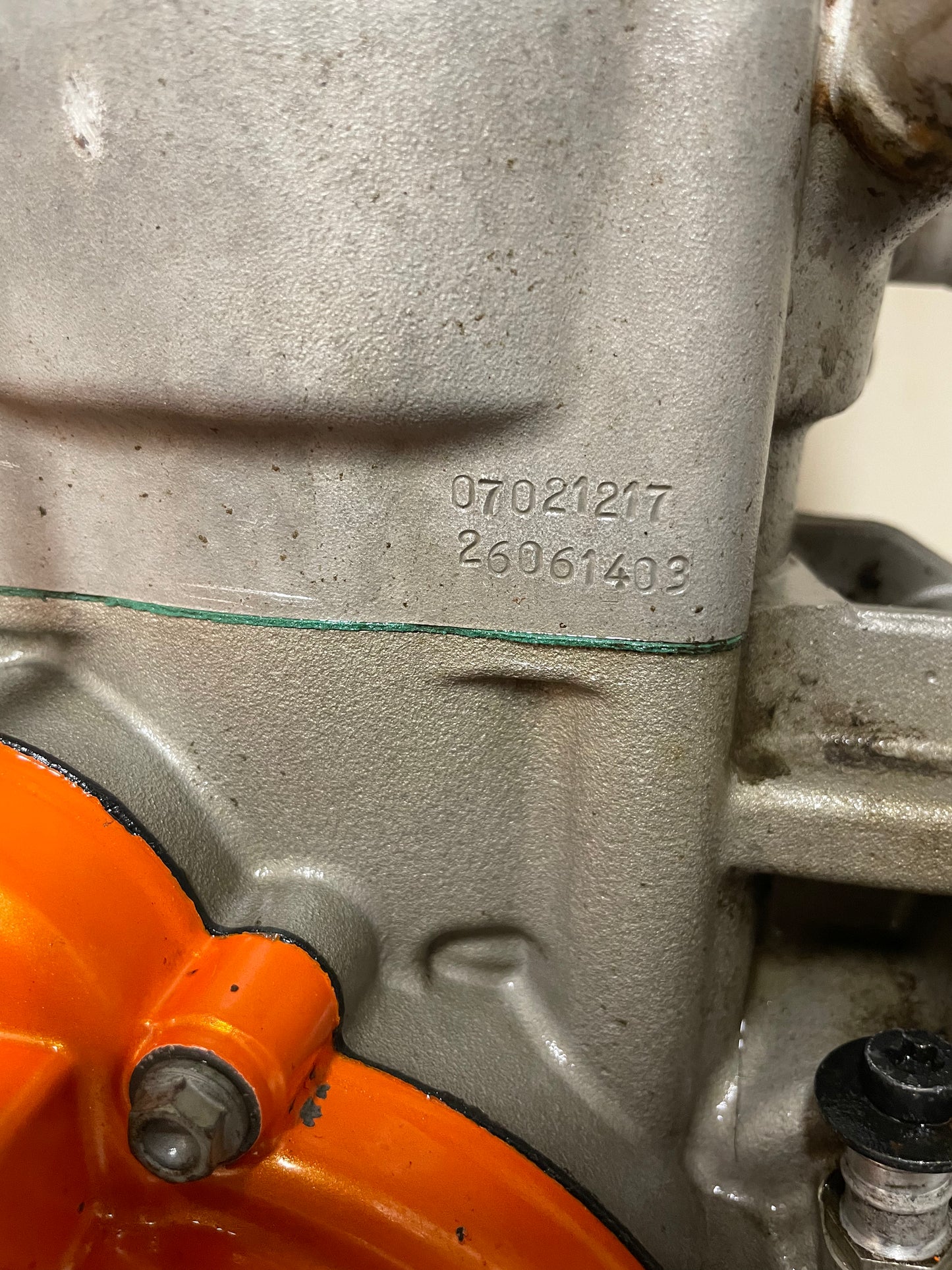 KTM XC 450 engine 2009 complete ATV quad xc