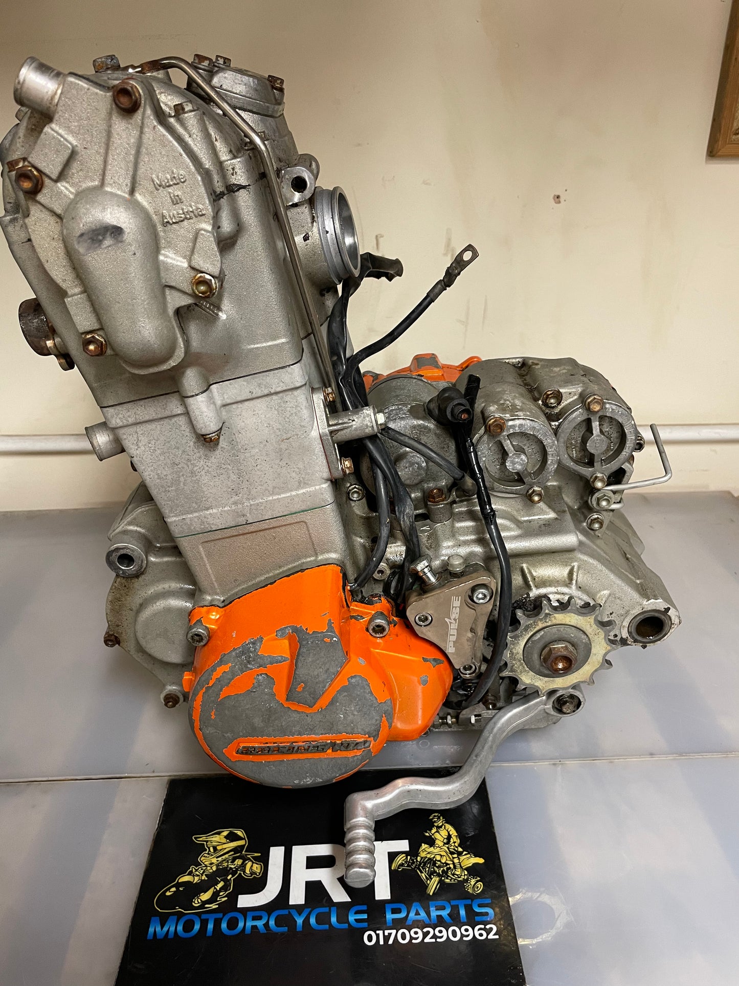 KTM XC 450 engine 2009 complete ATV quad xc