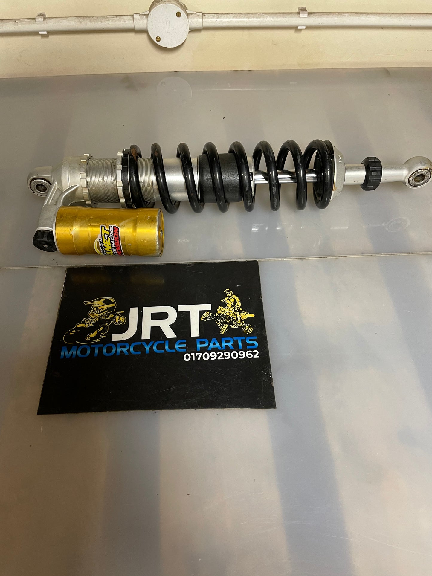 KTM XC 450 2009 quad ATV suspension shocks set front & rear Ohlins