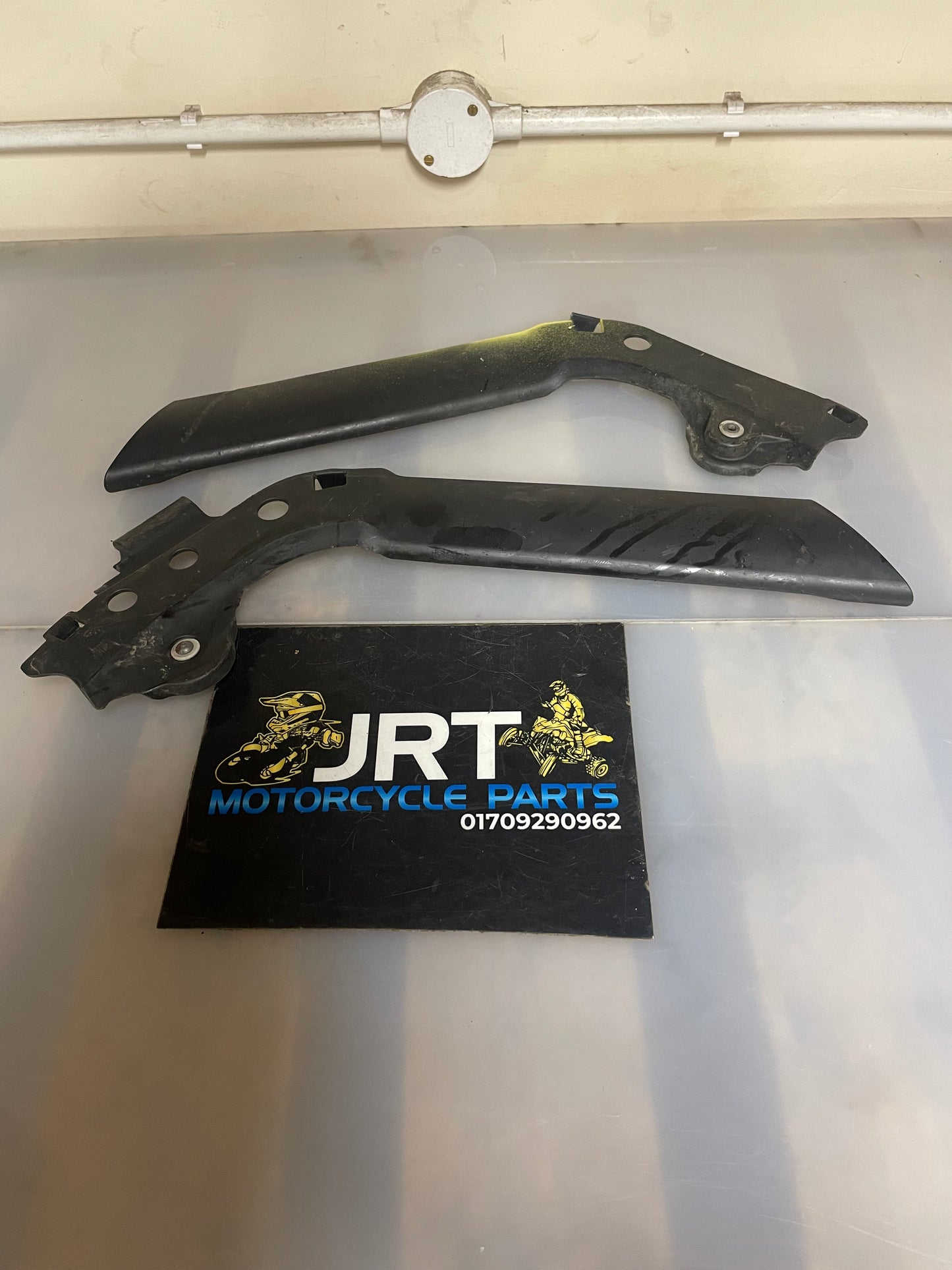 KTM XC 450 frame guards plastics 2009 ATV quad