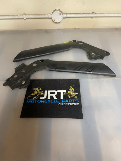 KTM XC 450 frame guards plastics 2009 ATV quad