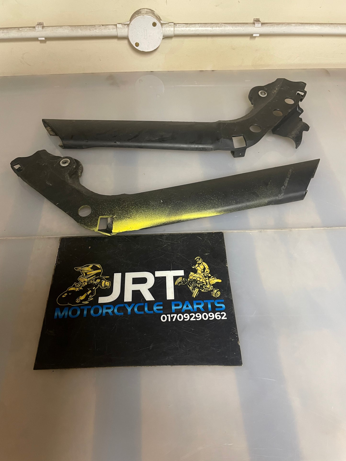 KTM XC 450 frame guards plastics 2009 ATV quad