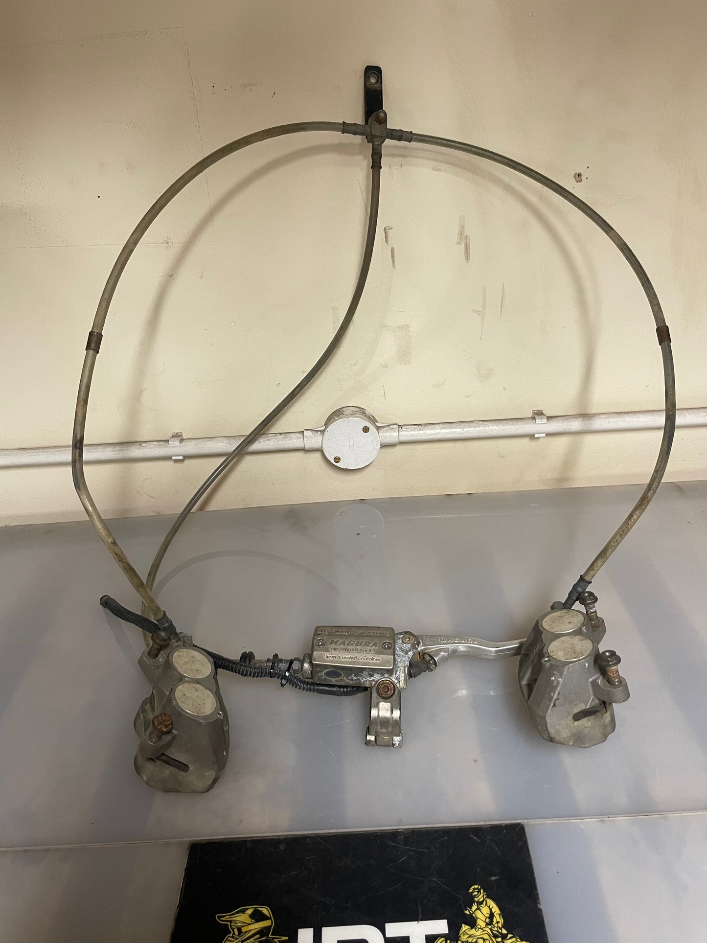 KTM XC 450 front brake Magura full system calipers & hose 2009 ATV quad