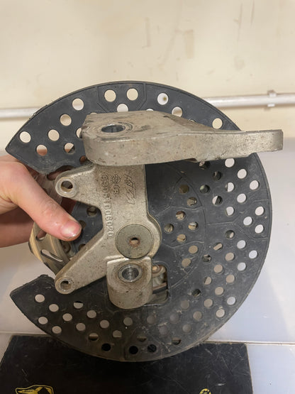 KTM XC 450 front Right hub 2009 ATV quad complete