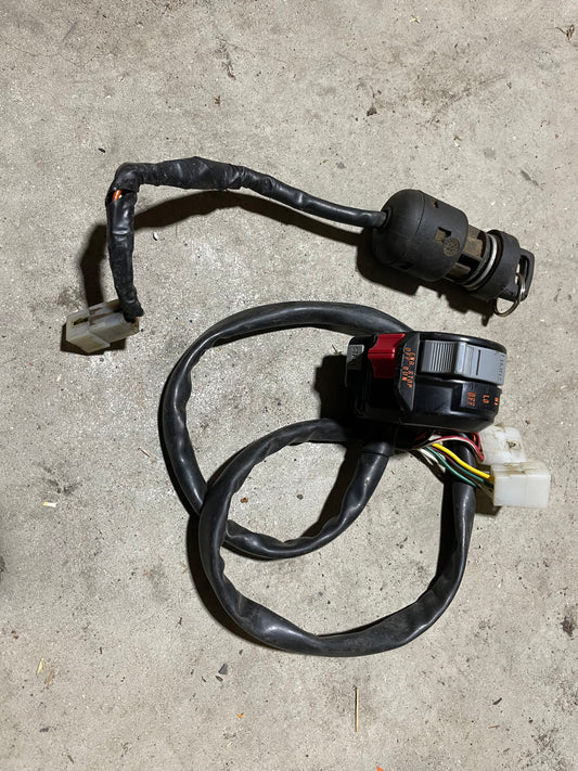 KTM XC 450 ignition switch & left handle bar switch