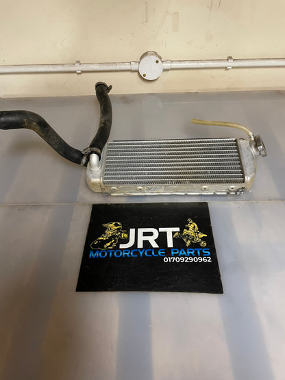 KTM sxf 350 right side radiator & cap 2017 SXF