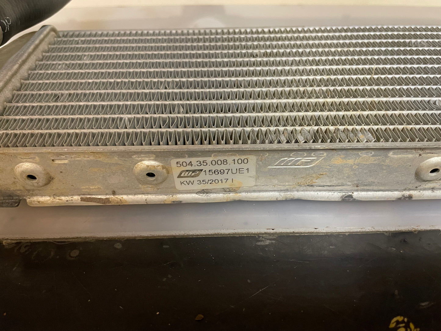 KTM sxf 350 right side radiator & cap 2017 SXF