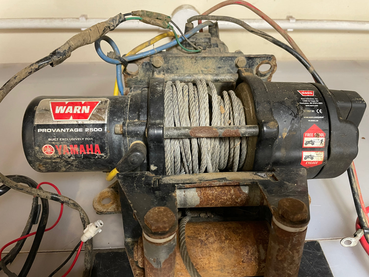Yamaha Grizzly 700 Warn Winch kit 2016