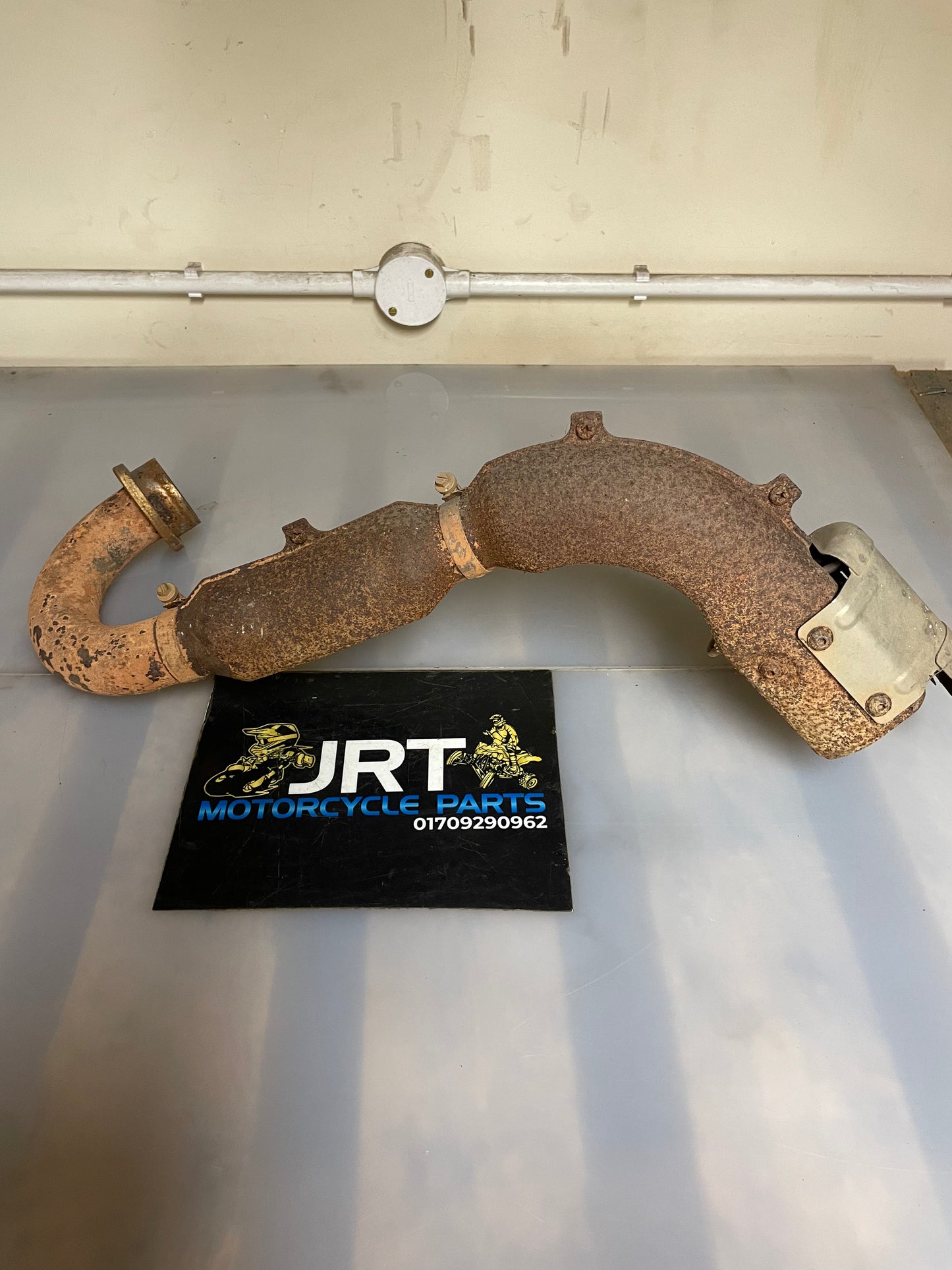 Yamaha Grizzly 700 2016 front exhaust header oem
