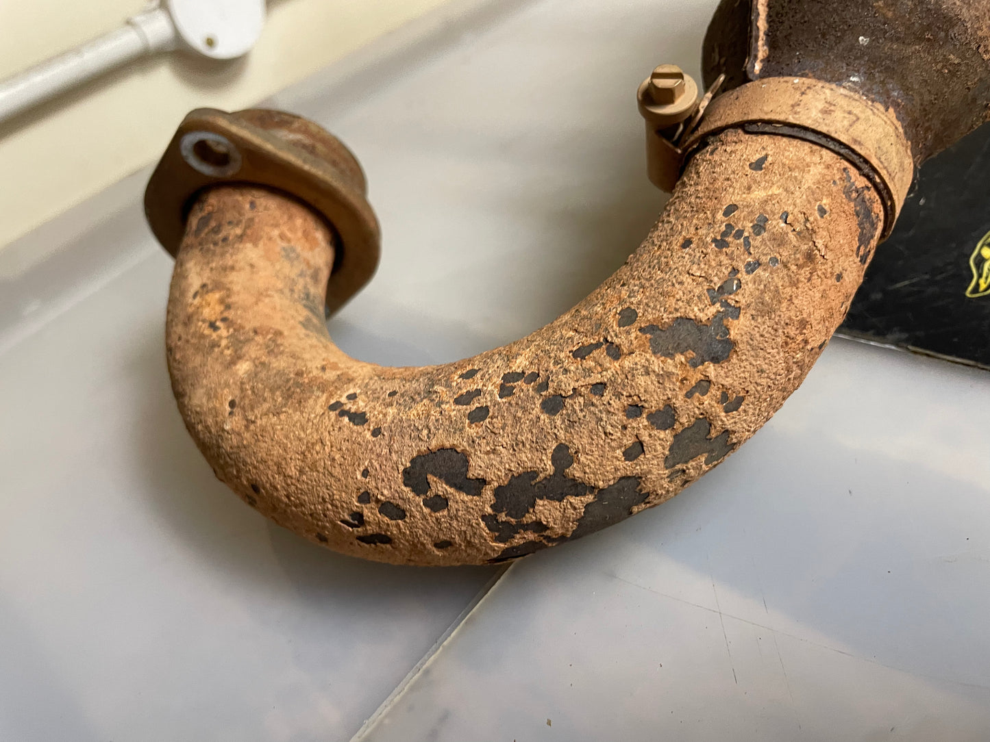 Yamaha Grizzly 700 2016 front exhaust header oem