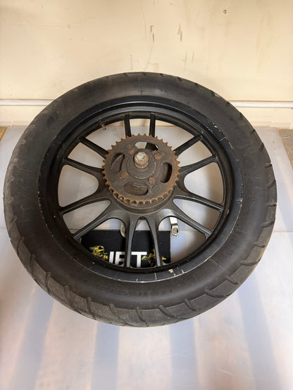 Honda CBF 125 2009 front wheel